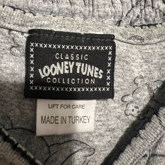 1999 Looney Tunes Tweety Sleeping Bow Tie Pajama Set XS - Picture 3 of 7